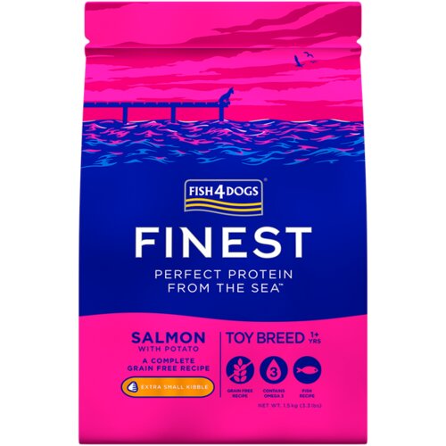 Fish4Dogs Finest XS losos s krompirjem 1,5 kg Cene