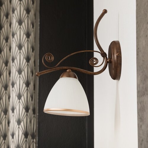  Zidna lampa RETRO II 1xE27/60W/230V bronza patina Slike