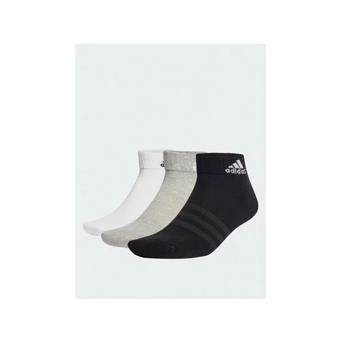 Adidas Unisex nizke nogavice Cushioned Sportswear Ankle Socks 6 Pairs IC1292 Siva