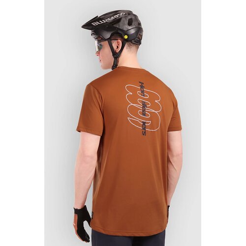 Horsefeathers Majica Fury Bike Jersey Rust XL Slike