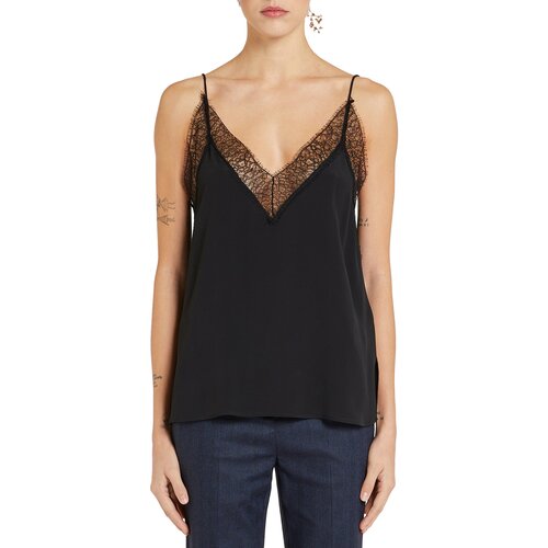 Marella Topi & Bluze SPUMA Črna Cene