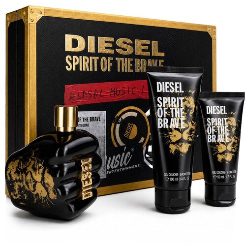 Diesel Spirit of the Brave EDT 125 ml + SG 100 ml + SG 50 ml (man) Slike