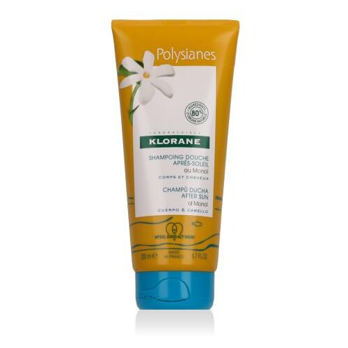 Klorane Polysianes After-Sun Shower Shampoo gel za prhanje 200 ml za ženske Cene