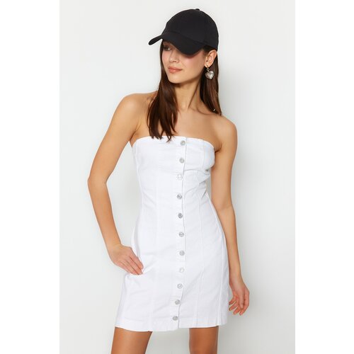 Trendyol Dress - White - Basic Cene