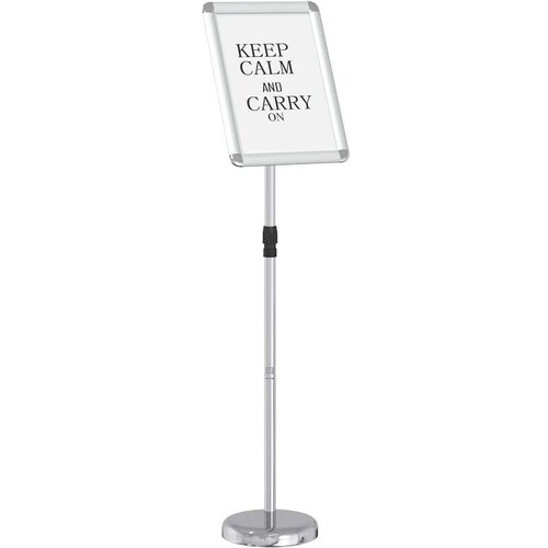  Stalci za sajmove Srebrno 25 x 25 x 125 cm Aluminij Slike