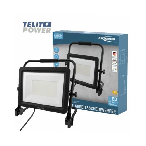 Ansmann FL100W LED radna lampa – 12.000 lm, IP65, 100W, kabl 1.8m Cene
