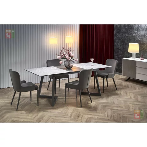 Halmar Blagovaonski stol Tiziano - svijetlosiva, tamno siva / tamnosiva