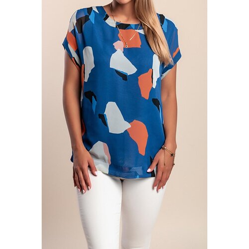 Fenzy Bluza S Printom, Plava Slike