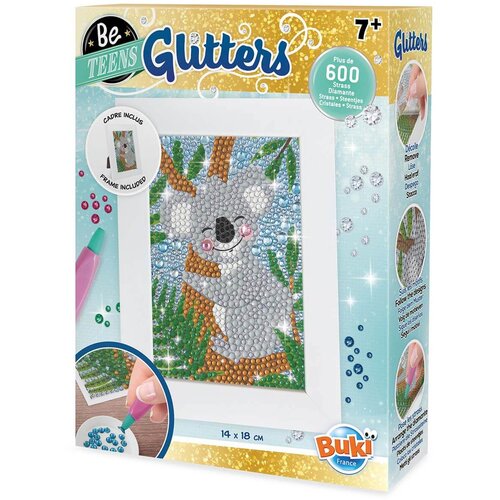 Buki France kreativni set za ustvarjanje fotografije s kristalčki glitters koala Slike