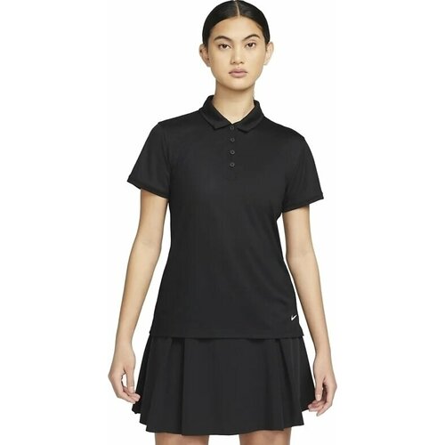 Nike Dri-Fit Victory Womens Golf Polo Black/White M Slike