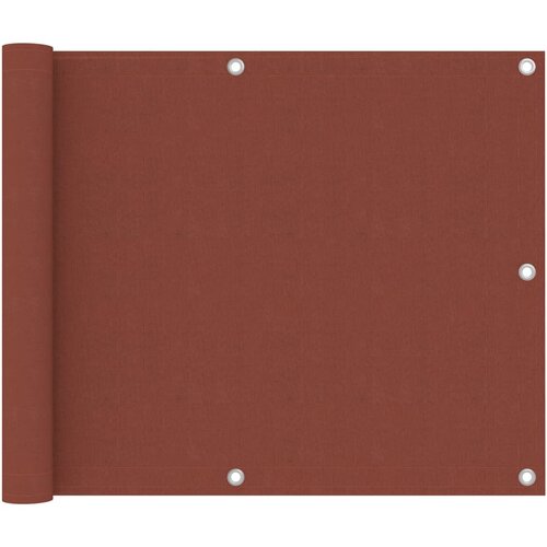 vidaXL Balkonsko platno terakota 75x500 cm oksford blago, (20692987) Cene