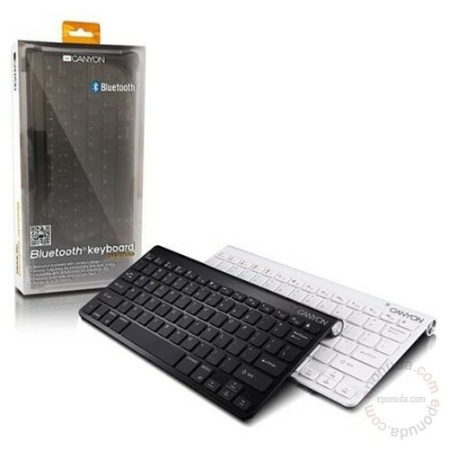 Canyon Bluetooth YU CNA-BTKB01B, Black tastatura Slike