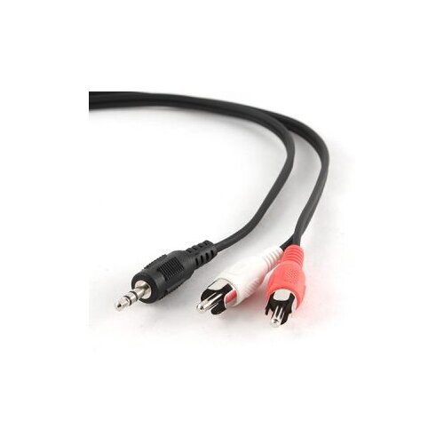 Audio kabl GEMBIRD CCA-458-10M, 3,5mm stereo to 2 phono, 10m Slike
