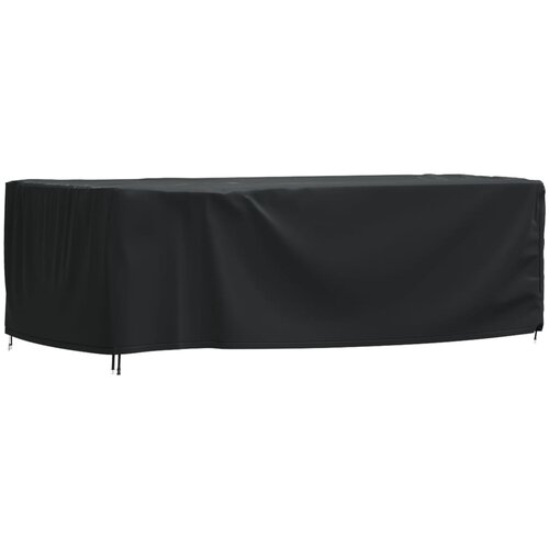 VidaXL Navlaka za vrtni namje&amp;scaron;taj crna 229x113x73 cm vodootporna 420D Slike