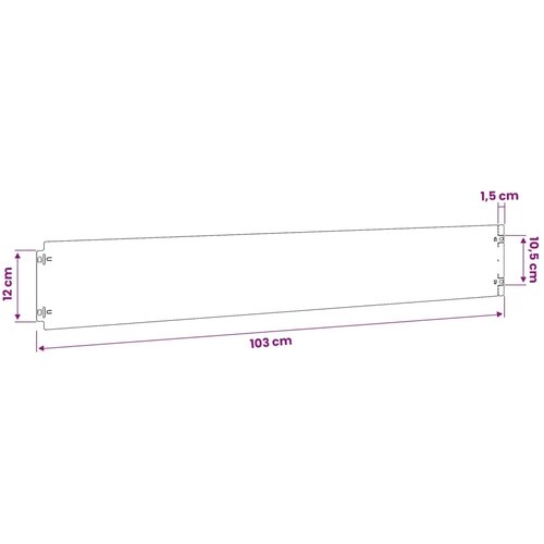  Ograda oko Travnjaka 30 kom. 15 x 103 cm Čelik Antracit - Antracit 15 x 103 cm 30 Slike