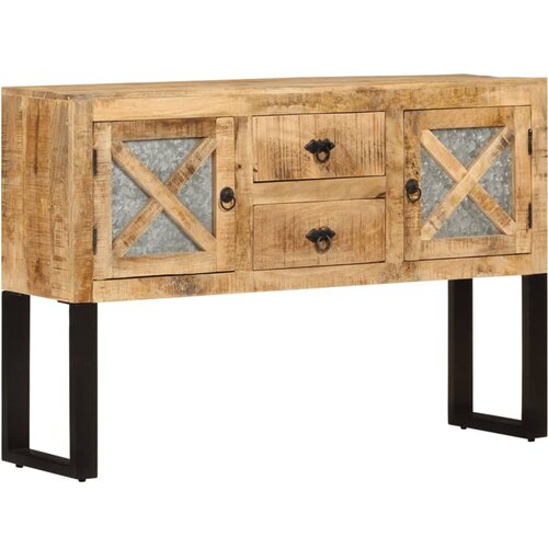 vidaXL Komoda 110x30x74 cm robusten mangov les Cene