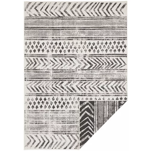 NORTHRUGS crno-krem vanjski tepih Biri, 200 x 290 cm
