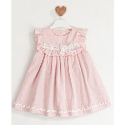  Haljinica elegantna roze cipka 06-18 meseci 18 mes Slike