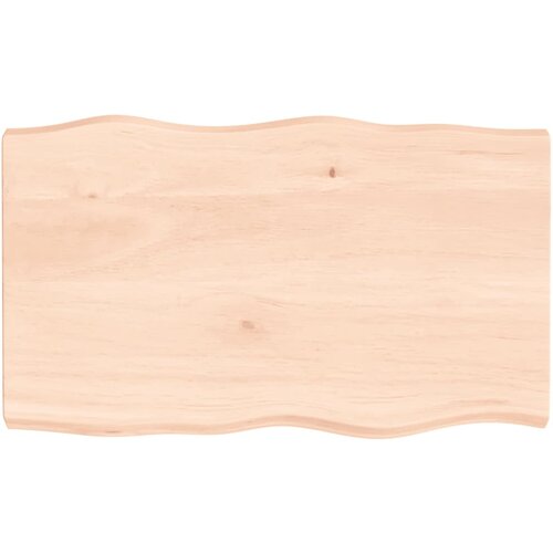 vidaXL Mizna plošča 100x60x6 cm neobdelana trdna hrastovina Cene