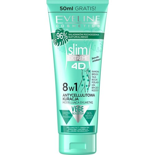 Eveline Cosmetics Slim Extreme učvrstitveni balzam za telo proti celulitu in strijam 250 ml Slike