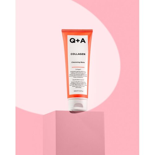 Q+A Collagen balzam za skidanje &amp;scaron;minke i či&amp;scaron;ćenje s hranjivim učinkom 125 ml Slike