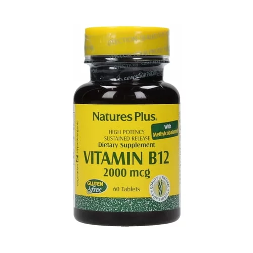 Nature's Plus vitamin B-12 2000 mcg SR