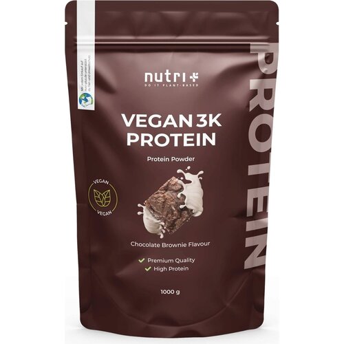 Vegan 3K-Protein - Chocolate-Brownie Slike