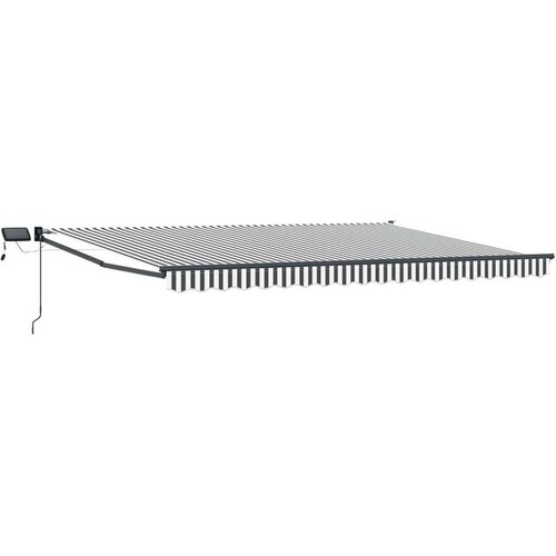 Ručna Ročna zložljiva senčnica z LED lučmi 4,5 &times; 3 m, (5000205488) Cene