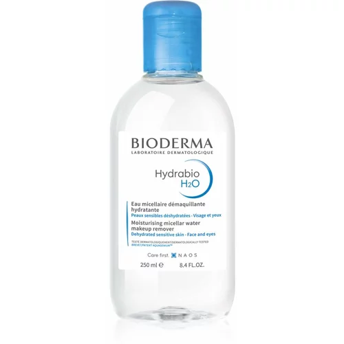 Bioderma hydrabio micelarna vodica za osjetljivu in dehidriranu kožu 250 ml za žene