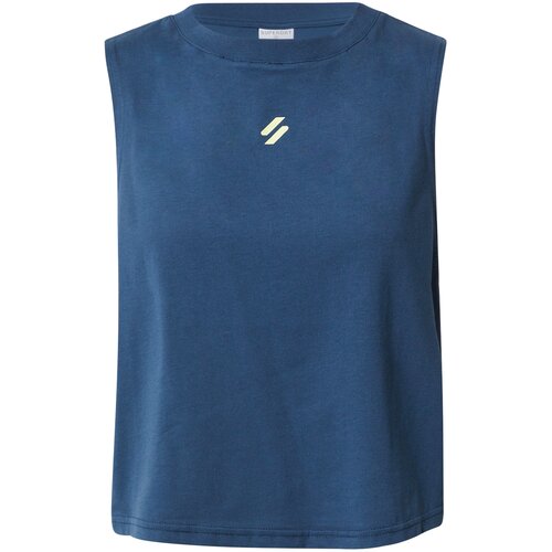 Superdry Športni top nebeško modra / bela Cene