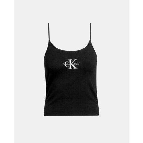 Calvin Klein Jeans Majice & Polo majice J20J223105 Črna Cene