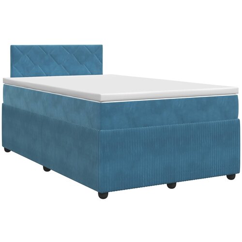 Boxspring krevet s madracem Plava 120 x 190 cm Bar&amp;scaron;un Slike