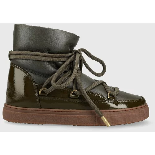 Inuikii Kožne cipele za snijeg Gloss boja: zelena, 75202-007