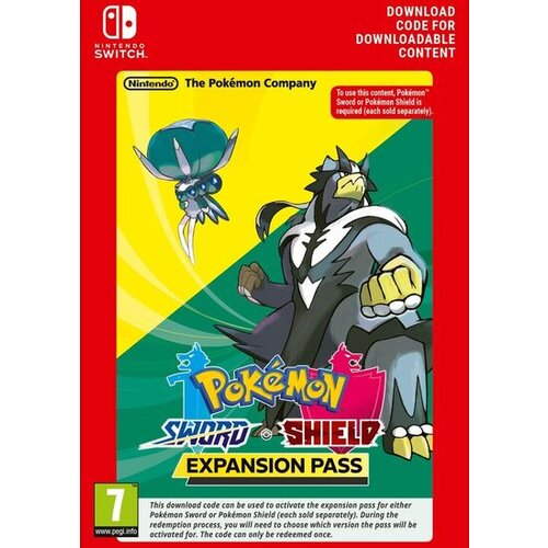  pokemon sword / shield expansion pass (dlc) (switch) eshop nintendo key europe Cene