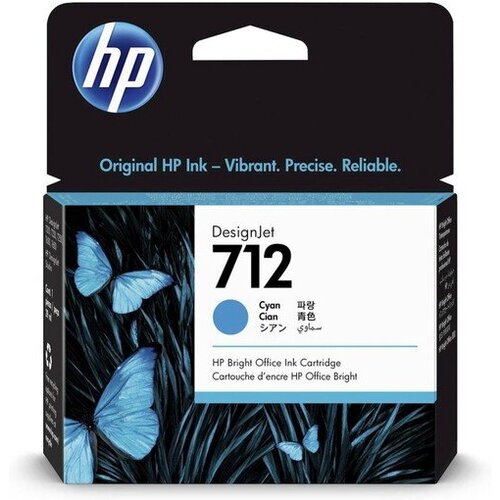 HP ČRNILO CYAN 712 ZA DESIGNJET STUDIO/STEEL/T230/T630/T650 29ml 3ED67A Cene