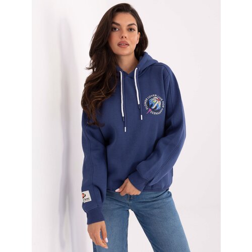 Sublevel Sweatshirt-D10600BK02784A-dark blue Slike