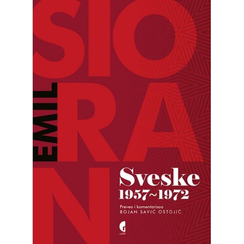 Službeni Glasnik Emil Sioran - Sveske: 1957-1972 Slike