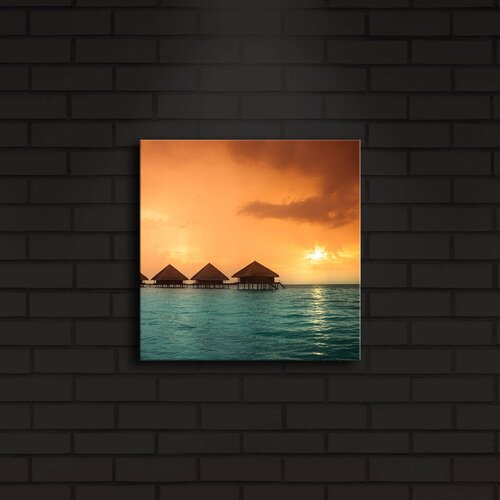 Wallity Slika sa LED osvetljenjem 2828İACT-3, 28x28 cm Cene