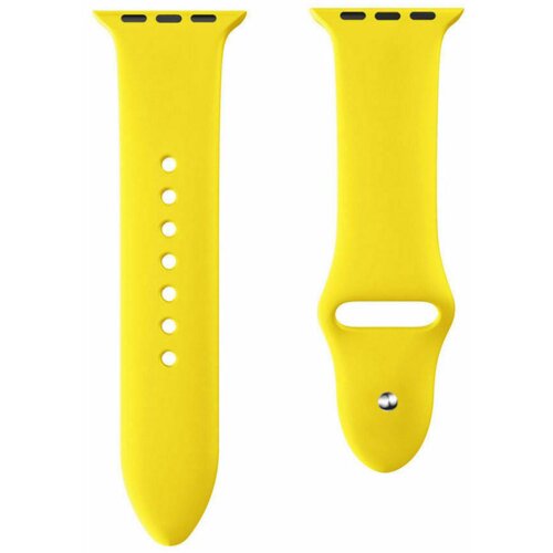 Apple watch Silicon Strap light yellow S/M 38/40mm kaiš za sat Slike