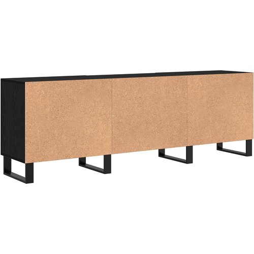  ormar 150 x 30 x 50 cm Crni hrast Konstruirano drvo Slike
