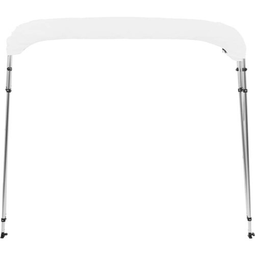 VidaXL tenda bimini s 4 luka bijela 243 x 180 x 137 cm Slike