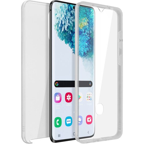 AVIZAR Popoln 360&deg; ovitek za Galaxy S20 Plus: mehka sprednja stran in trda zadnja stran - prozorna, (20599973) Cene