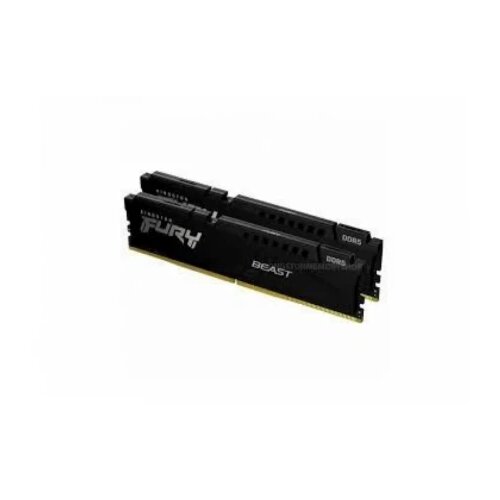 Kingston dimm DDR5 64GB (2x32GB kit) 6400MT/s KF564C32BBEK2-64 fury beast black expo Cene