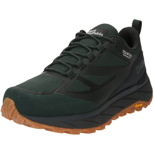 Jack Wolfskin Nizki čevelj 'TERRAVENTURE' temno zelena / črna Cene