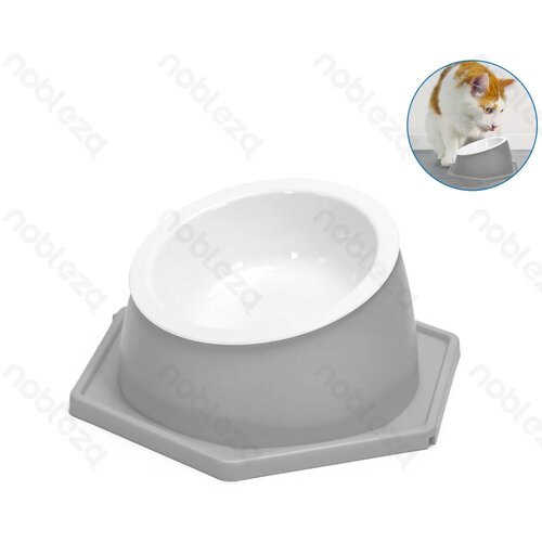nobleza činija za mačke Flower style bowl 22cm Cene