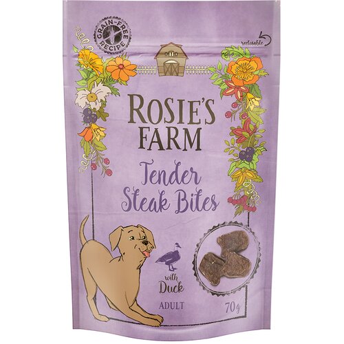 Rosie's Farm prigrizki Adult "Tender Steak Bites" raca - 70 g Cene