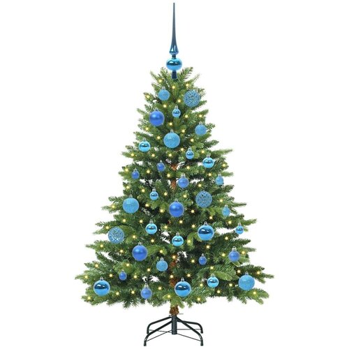 VidaXL Umjetno božićno drvce s stalakom Zelena 120 cm PE i PVC Slike