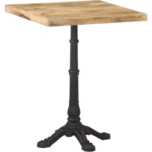  The Living Store Bistro miza 60x60x77 cm robusten mangov les - Bistro Miza, (21449135) Cene