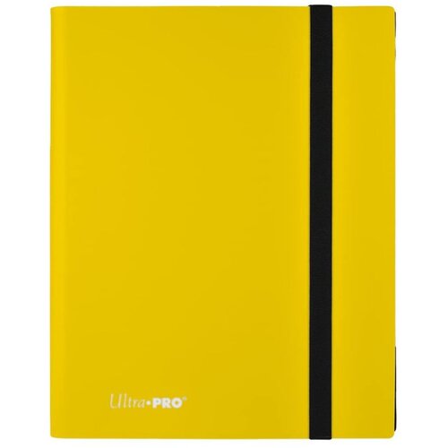 Ultra PRO 9 Pocket Eclipse Pro Binder - Lemon Yellow Slike