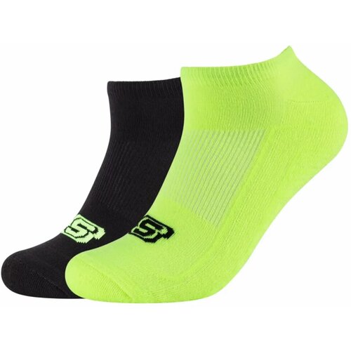 Skechers &Scaron;portne nogavice 2PPK Basic Cushioned Sneaker Socks Zelena Cene